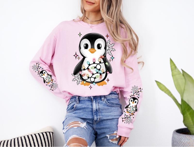 Tangled Up Penguins LONG SLEEVE