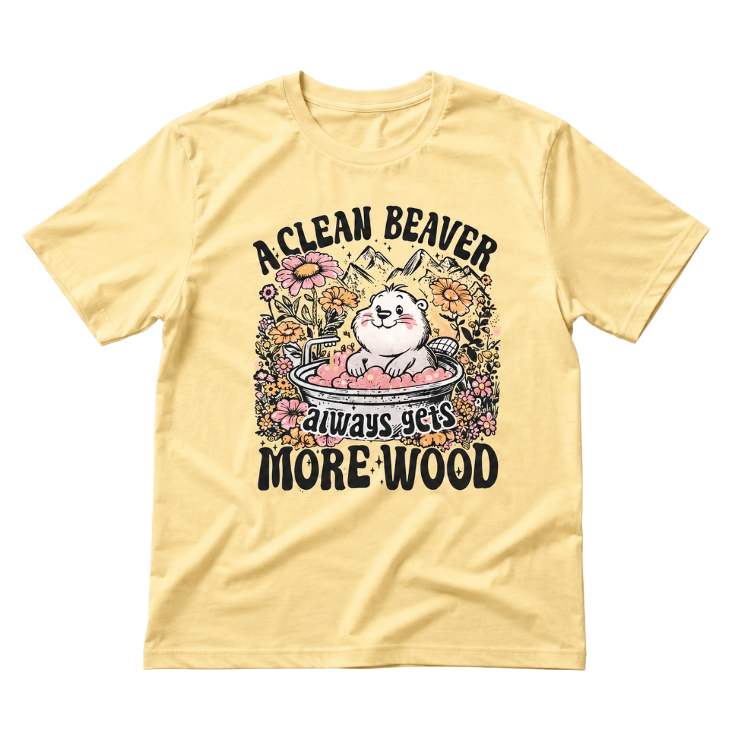 A Clean Beaver Always Gets More Wood