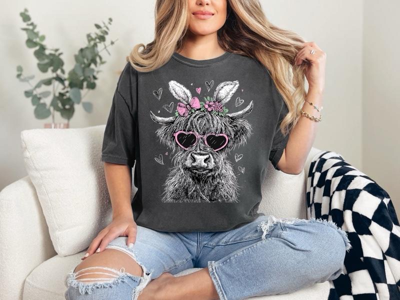 Cow with Bunny Ears