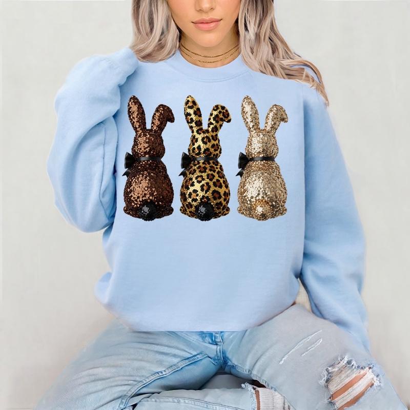 Glitter Bunny Trio