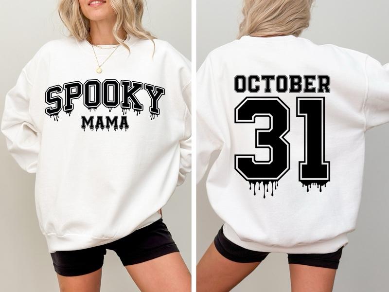 Spooky Mama 31st Back