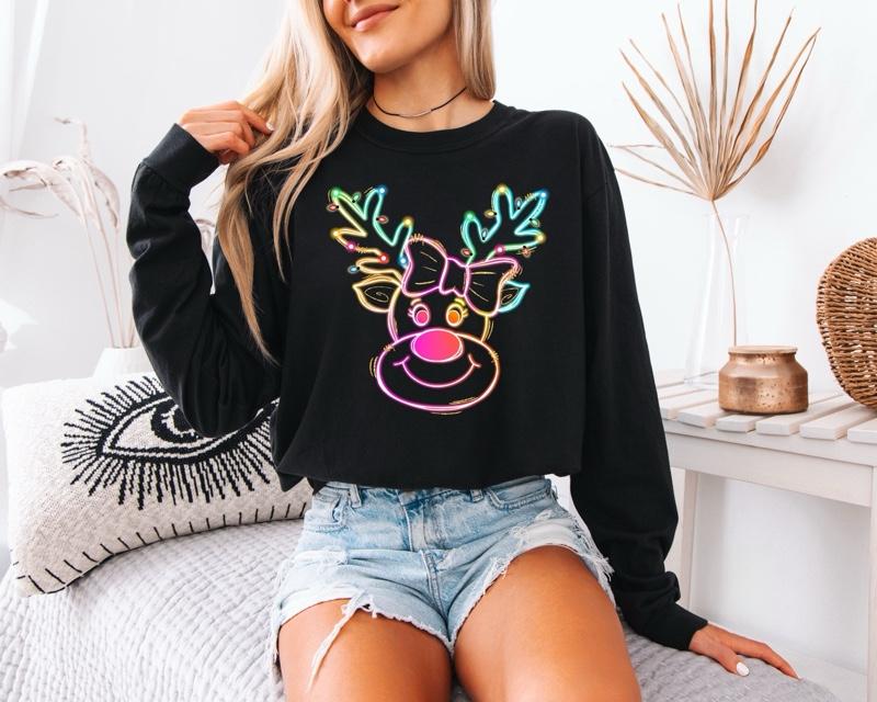 Neon Reindeer